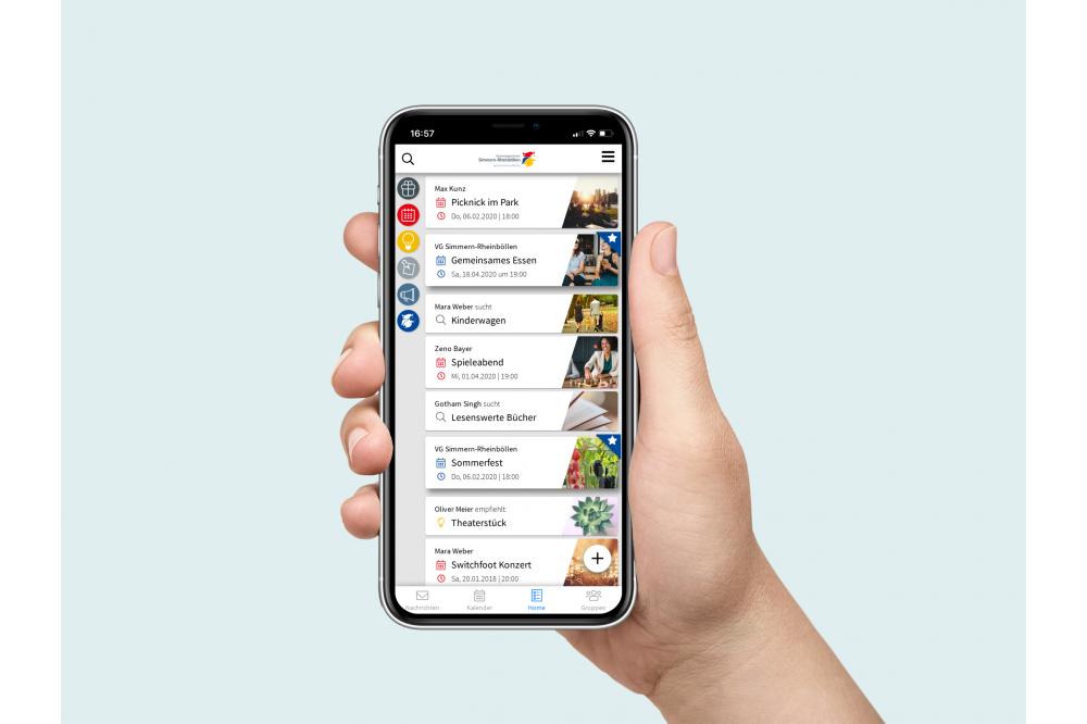 Gut vernetzt per App 